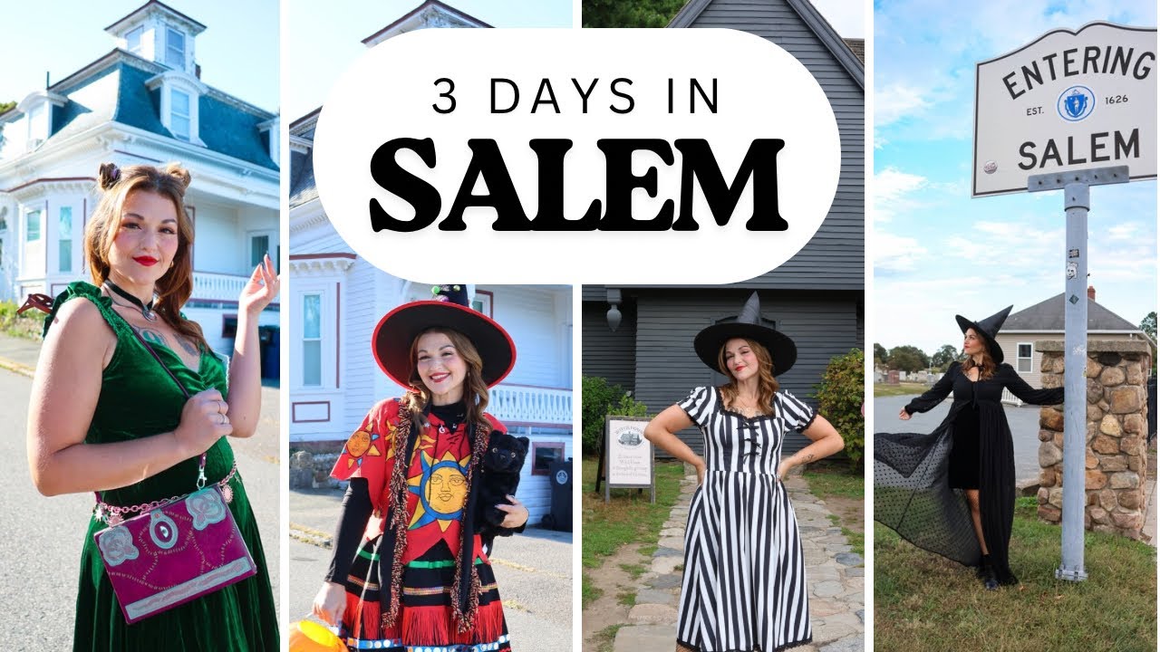 Salem's guide for newbies✨Watch this for the best things to do, see, eat and experience in Salem, MA