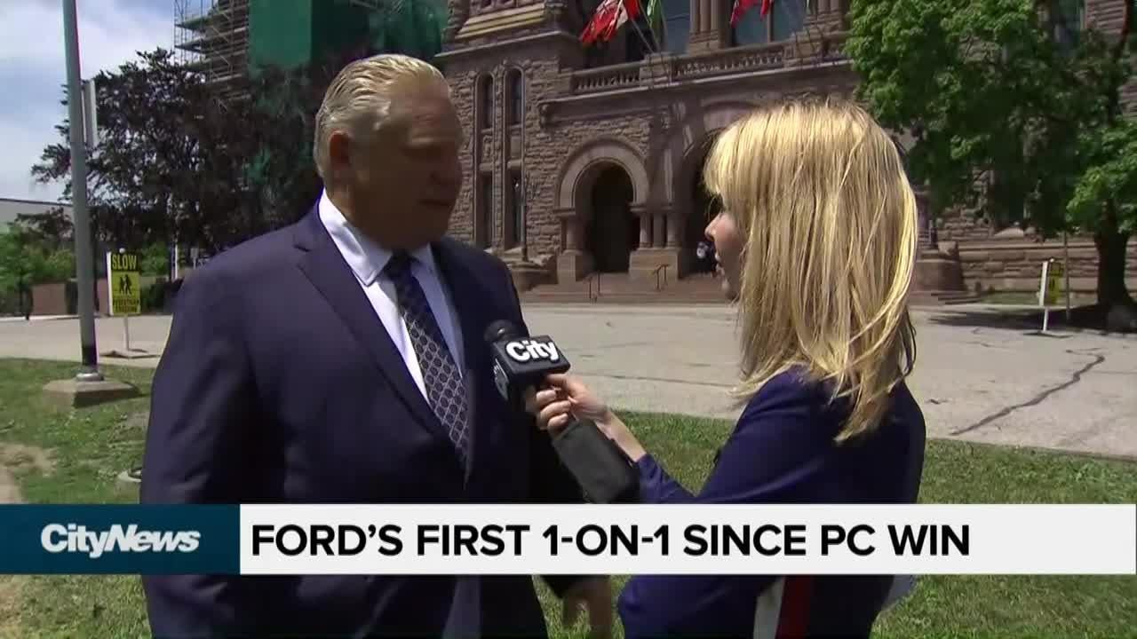 Premier-elect Doug Ford’s first one-on-one interview since Ontario election victory