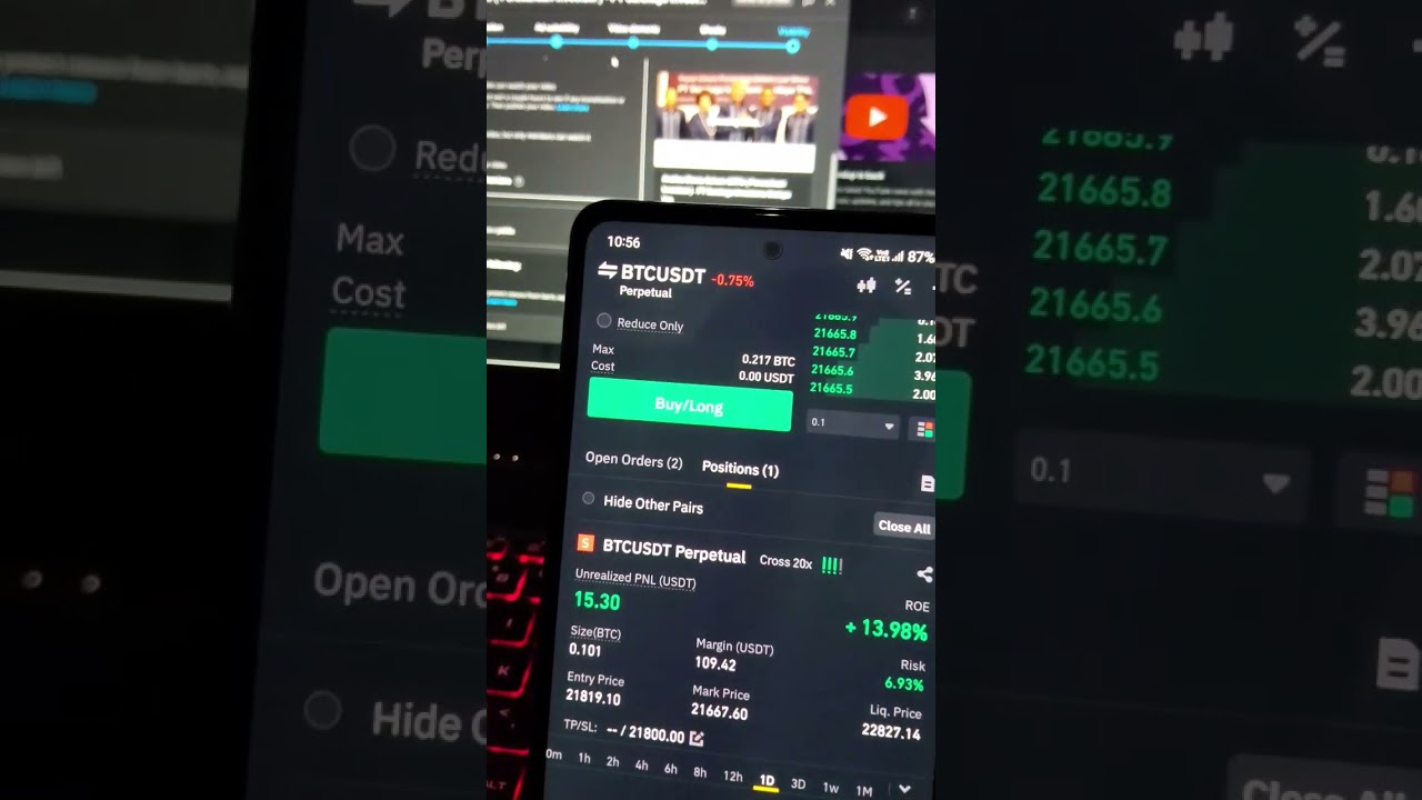Modal 1 juta pas #trading #crypto #bitcoin