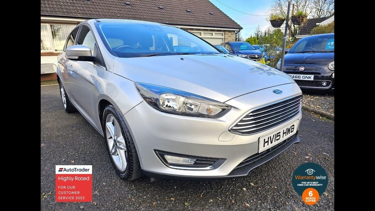 2015 Ford Focus Titanium 1.5 TDCI 12bhp, Zero Road Tax