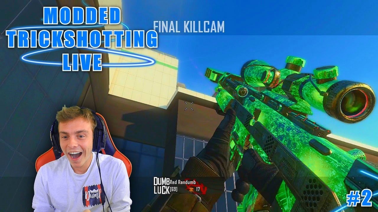 Red Randumb: Modded TrickShotting Live! | Episode 2 | Formula Hits A Wallbang!