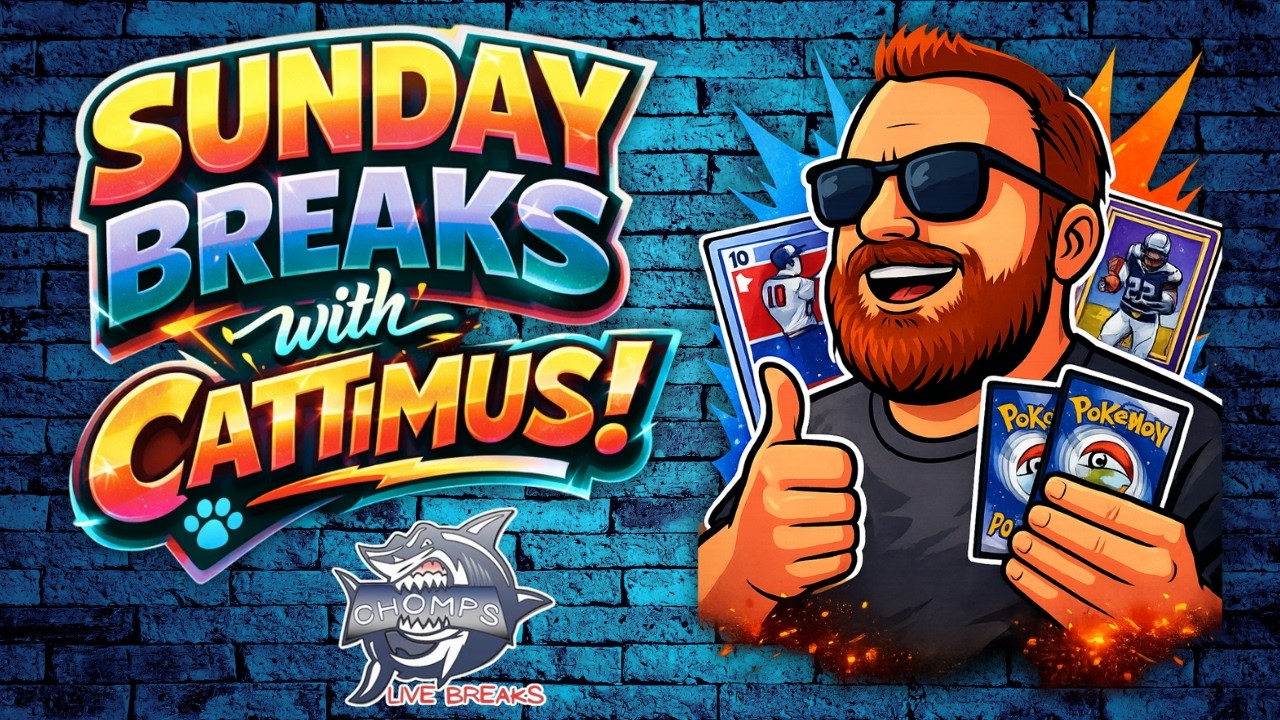 08/02/2026 ~ LIVE BASEBALL, BASKETBALL, FOOTBALL, & POKEMON BREAKS with CATTIMUS! 😻