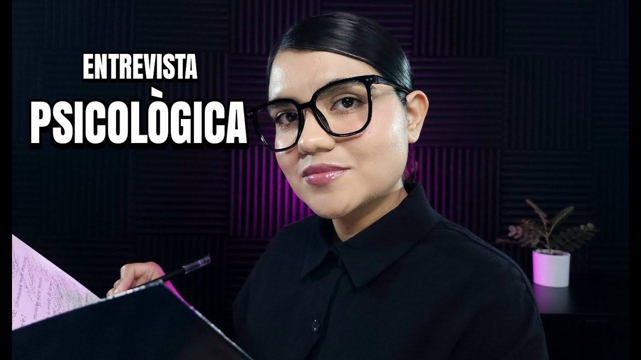 ASMR TU PSICÓLOGA TE HACE PREGUNTAS PERSONALES / ROLEPLAY EN ESPAÑOL