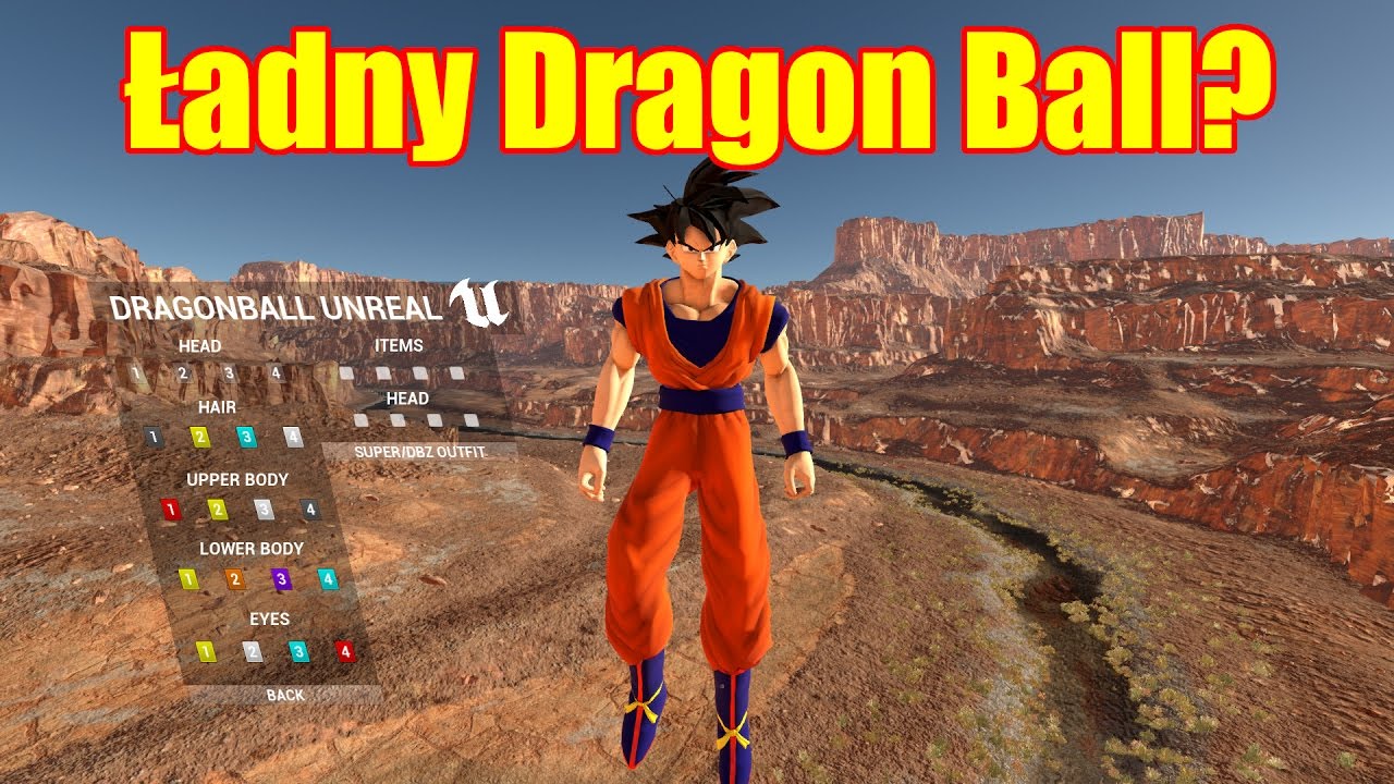 Dragon Ball Unreal Demo - Sprawdźmy to!