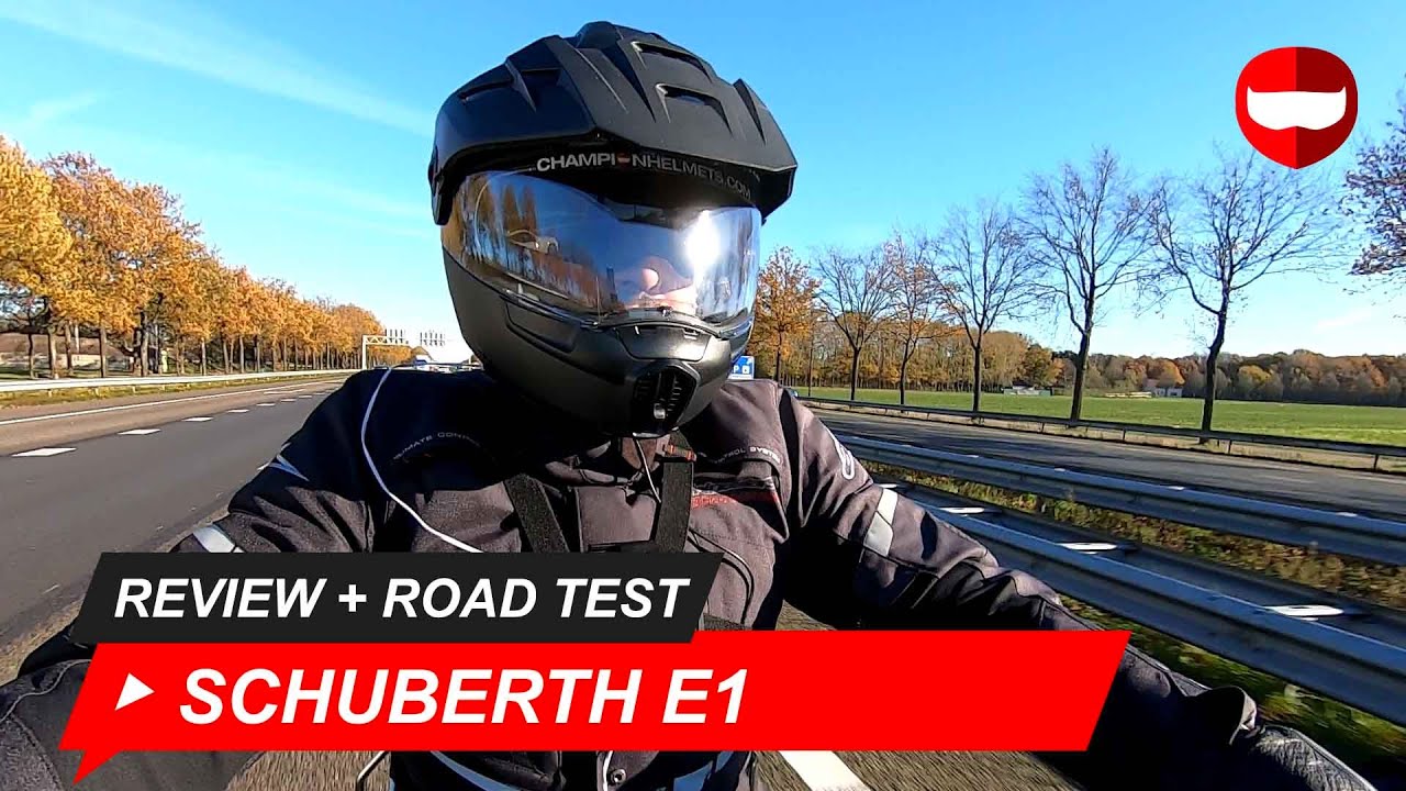 Schuberth E1 модуляр Шлем Обзор и Дорожный Тест - ChampionHelmets.com