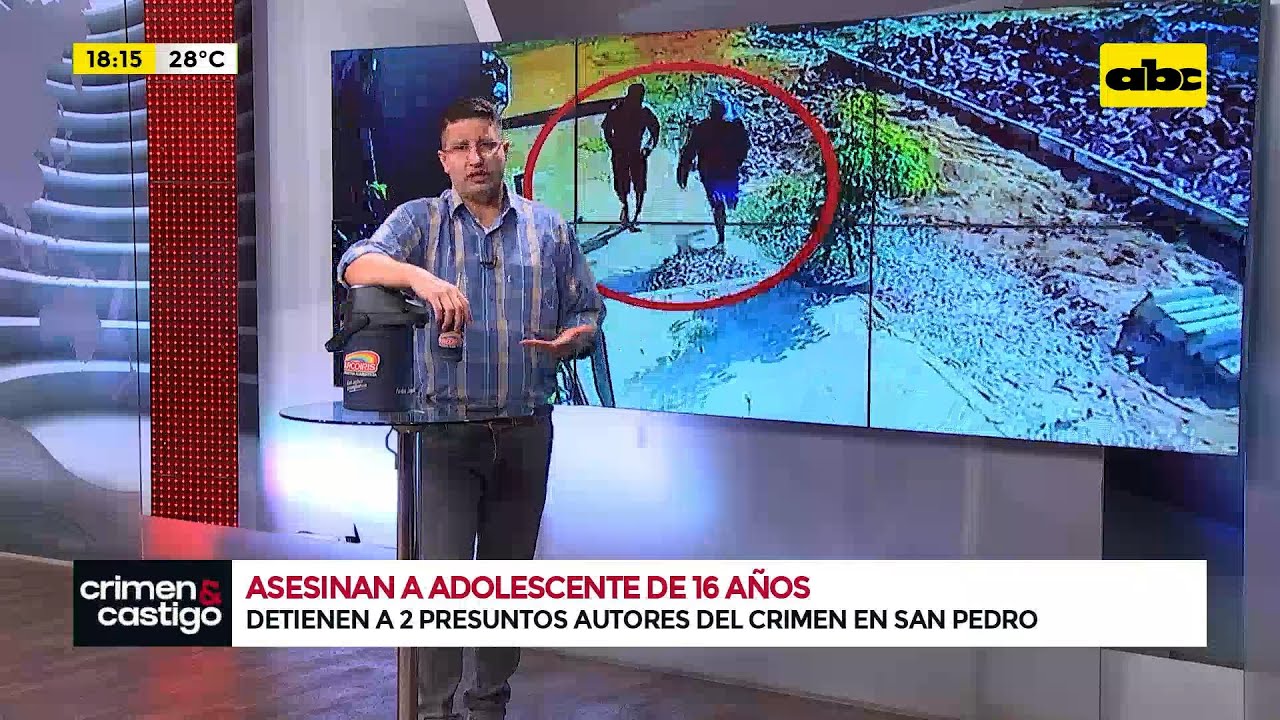Detienen a sospechosos del homicidio de un adolescente en Capiatá