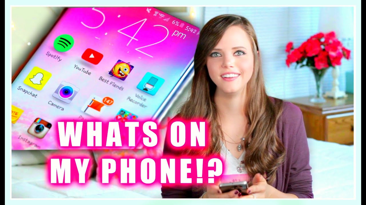 WHAT'S ON MY PHONE!?! | Tiffany | Vlog