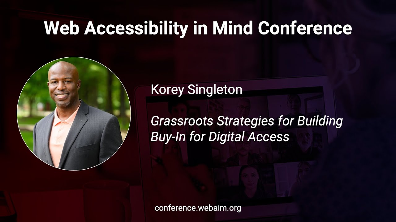 Korey Singleton: Grassroots Strategies for Building Buy-In for Digital Access