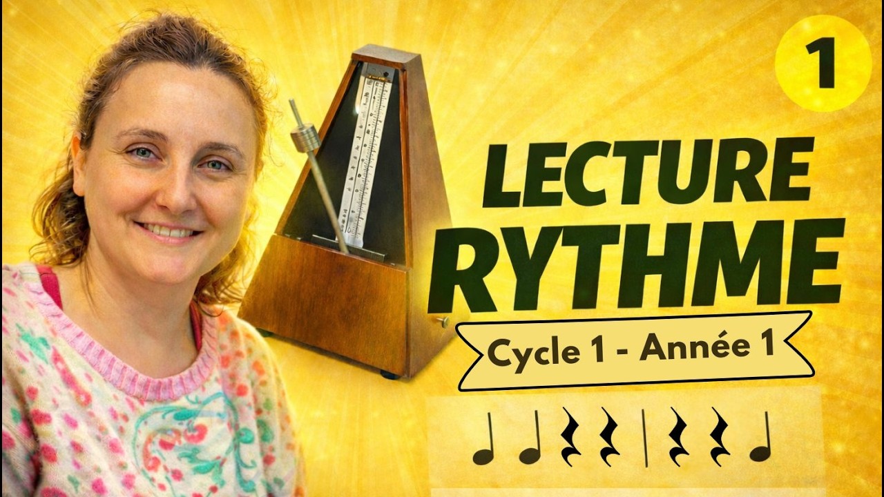 Lecture Rythme, premiere année leçon 1🎹