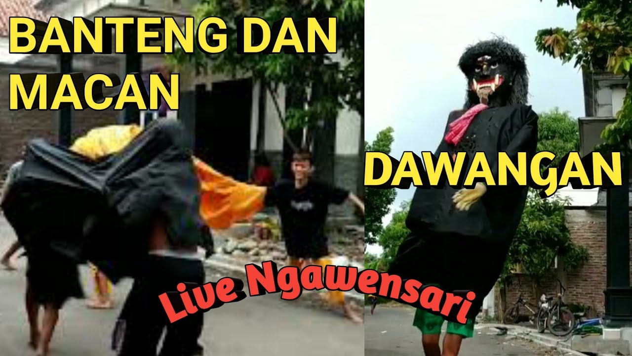 Tari Dawangan Banteng dan Macan Junior