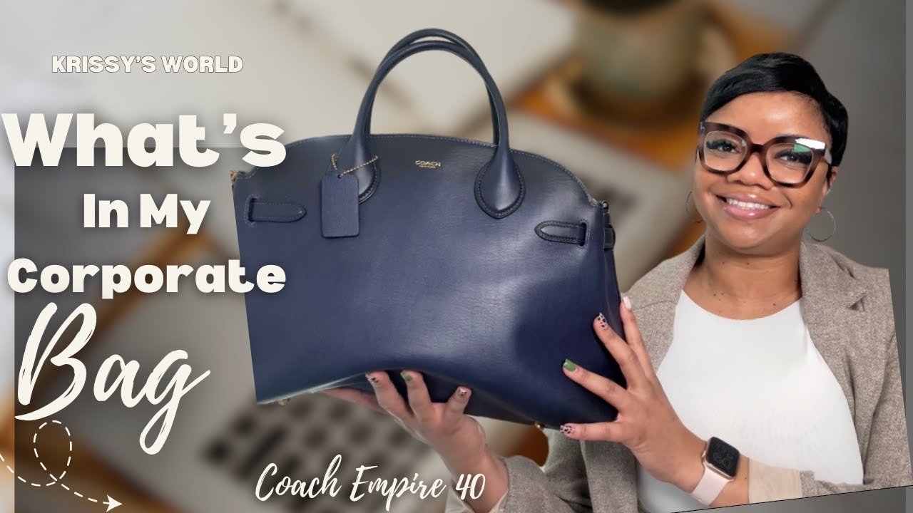 Необходимые вещи для рабочей сумки: Coach Soft Empire 40 - Необычная сумка на каждый день. Что в ...