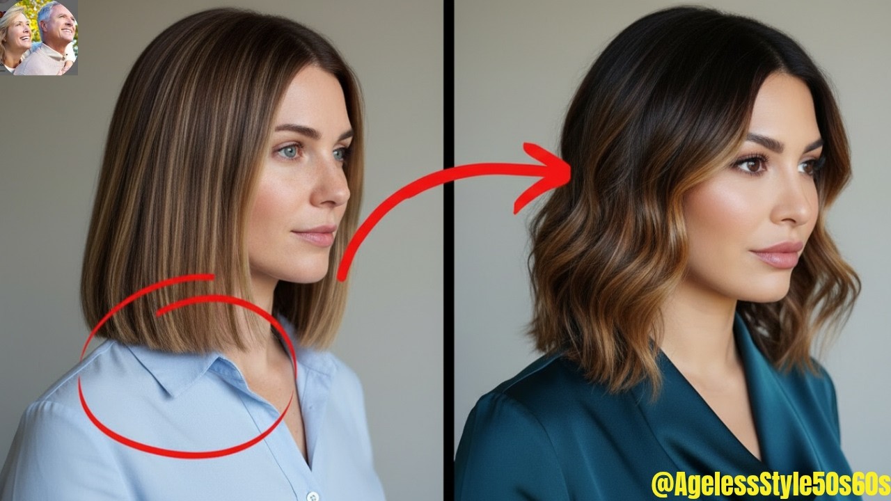 Women with THIN FINE Hair LOVE this Hair Style (I can see why!)