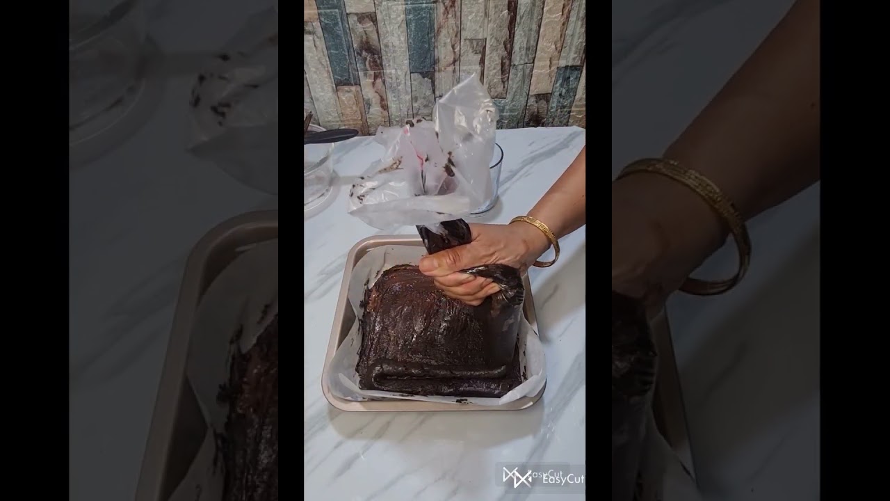 Brownie with Hazelnut Filling