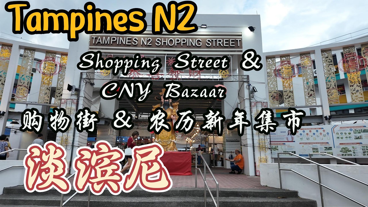 Tampines N2 Shopping Street and CNY Bazaar 2月11日