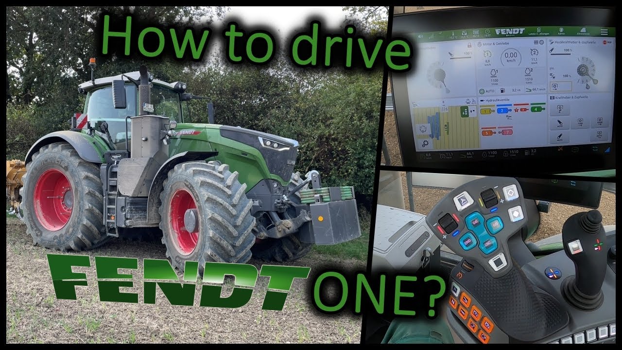 How to drive Fendt One? | Wir schauen uns das neue Fendt Bedienkonzept am 1050 Vario an!
