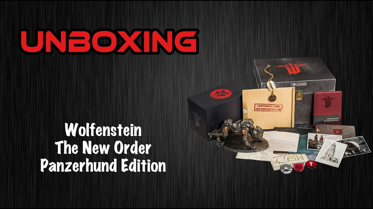 Wolfenstein The New Order Panzerhund Edition Unboxing