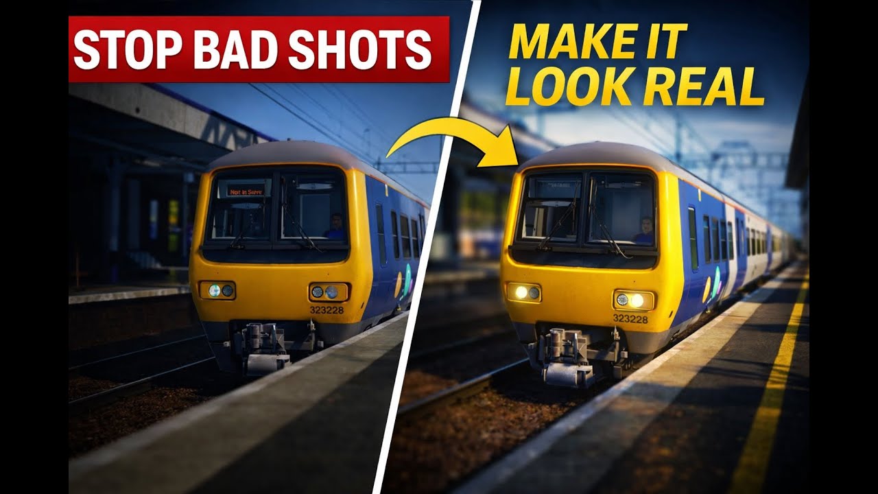 Ваши скриншоты Train Sim World 6 скучные — исправьте их вот так.