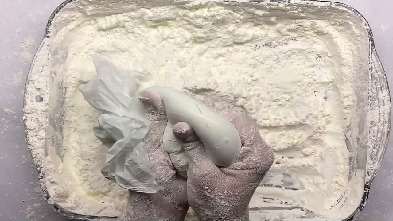 Cornstarch Play ASMR| Super Squeaky Sounds