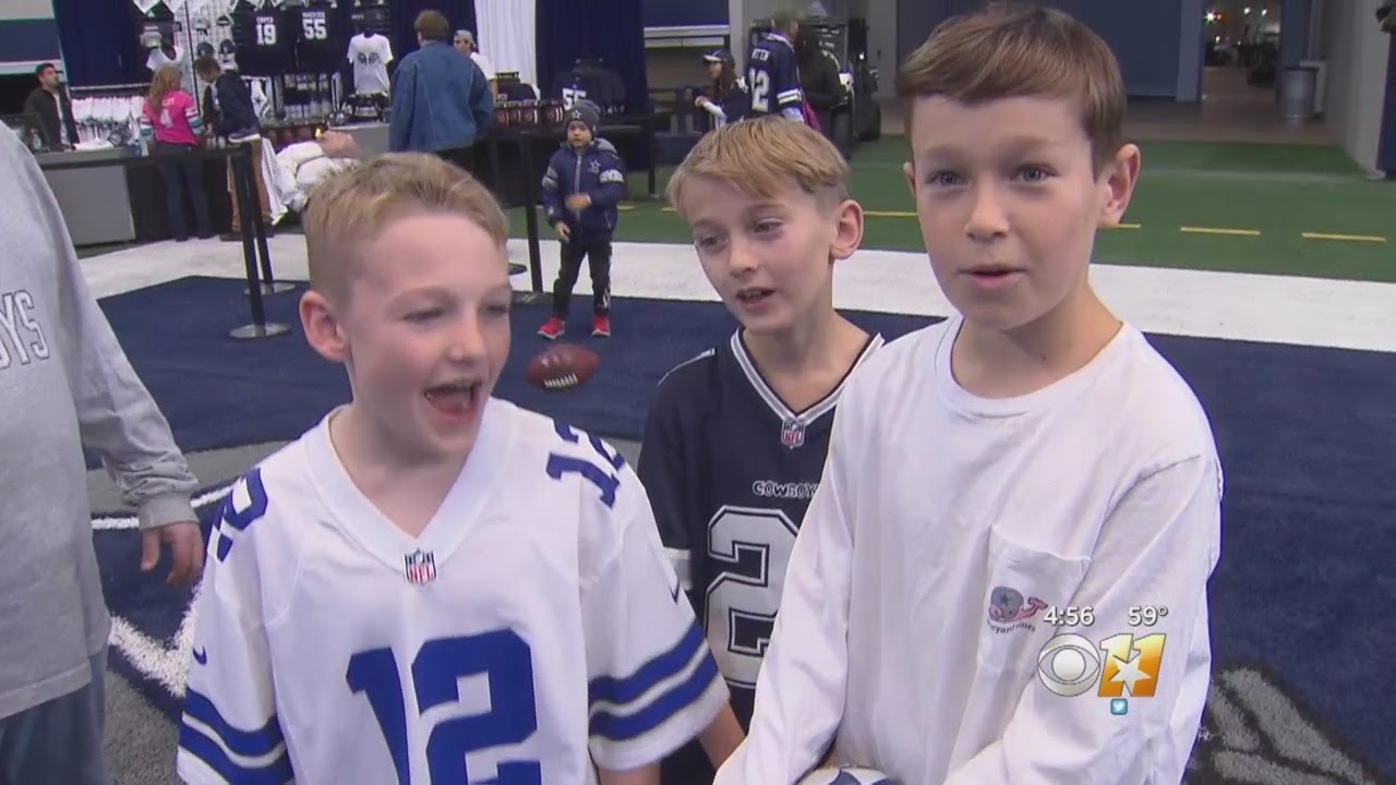 Dallas Cowboys Fans Sport Gear Before Saturday's Game