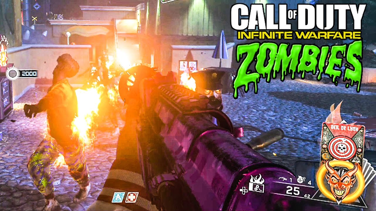 AVOIR HAUT FOURNEAU SUR SON ARME ! ZOMBIE IN SPACELAND (Infinite Warfare Zombie)