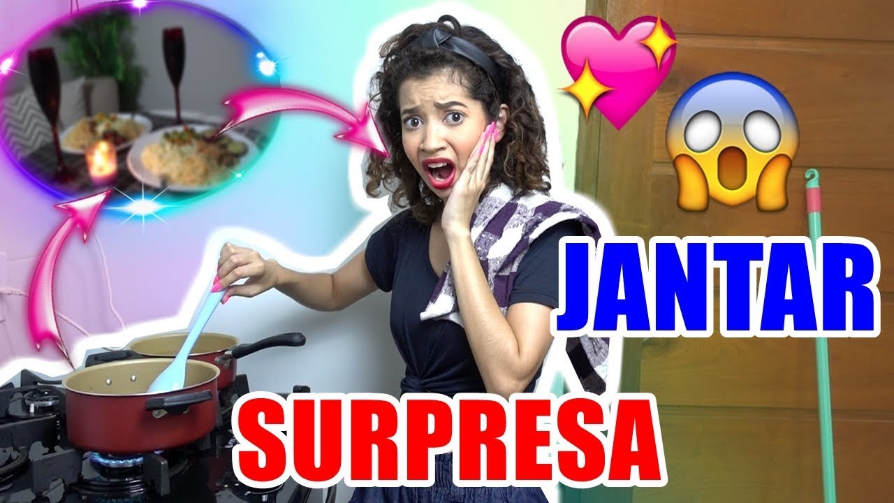 FUI PRA COZINHA E FIZ UM JANTAR ROM&Acirc;NTICO!