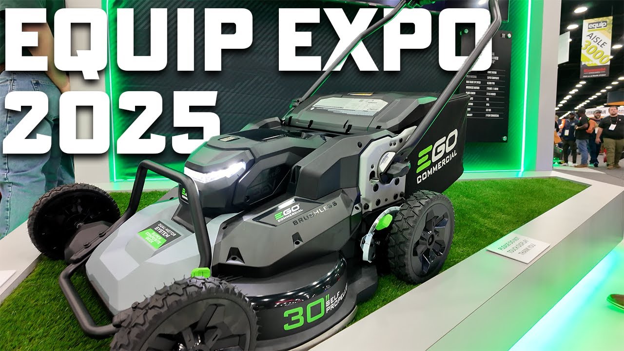 Что НОВОГО от EGO Power+ на выставке Equip Show 2025? | Новые инструменты, газонокосилки и аккуму...