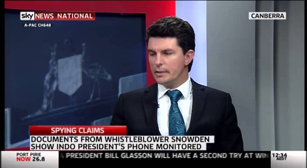 Senator Ludlam on Sky News speaking on Australia's surveillance of the Indonesian President