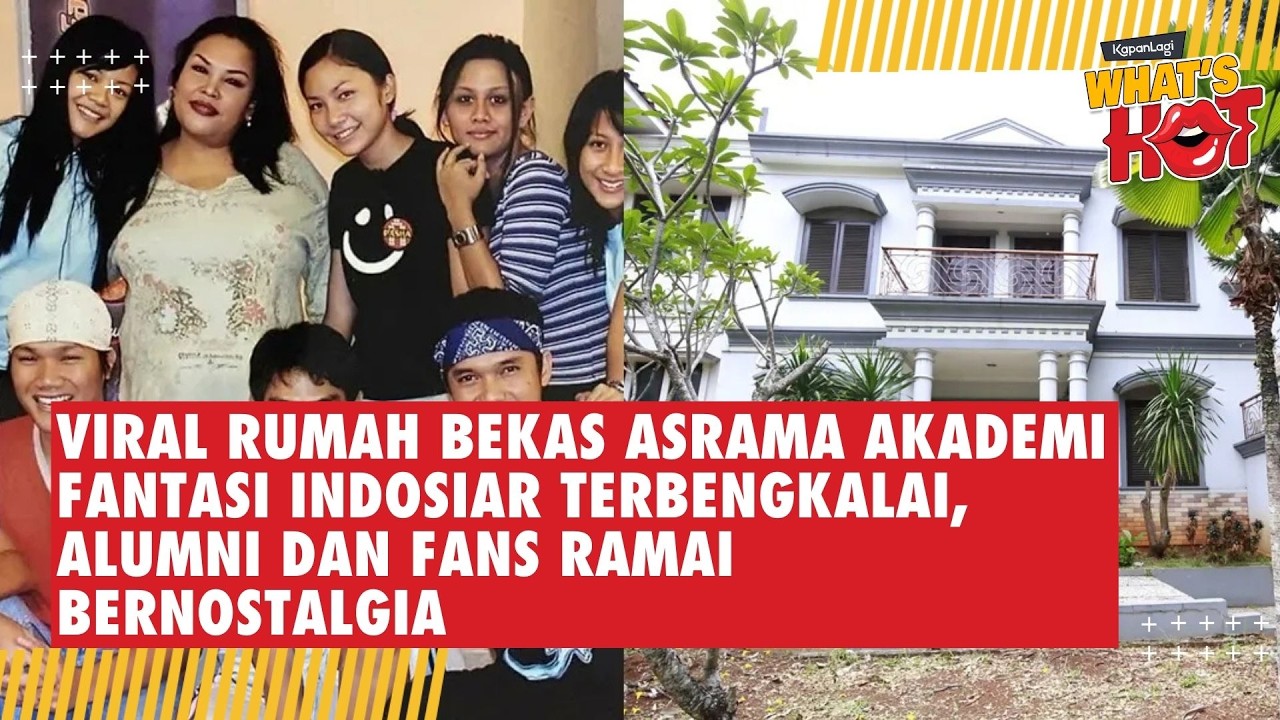 Viral Rumah Bekas Asrama Akademi Fantasi Indosiar Terbengkalai, Alumni dan Fans Ramai Bernostalgia