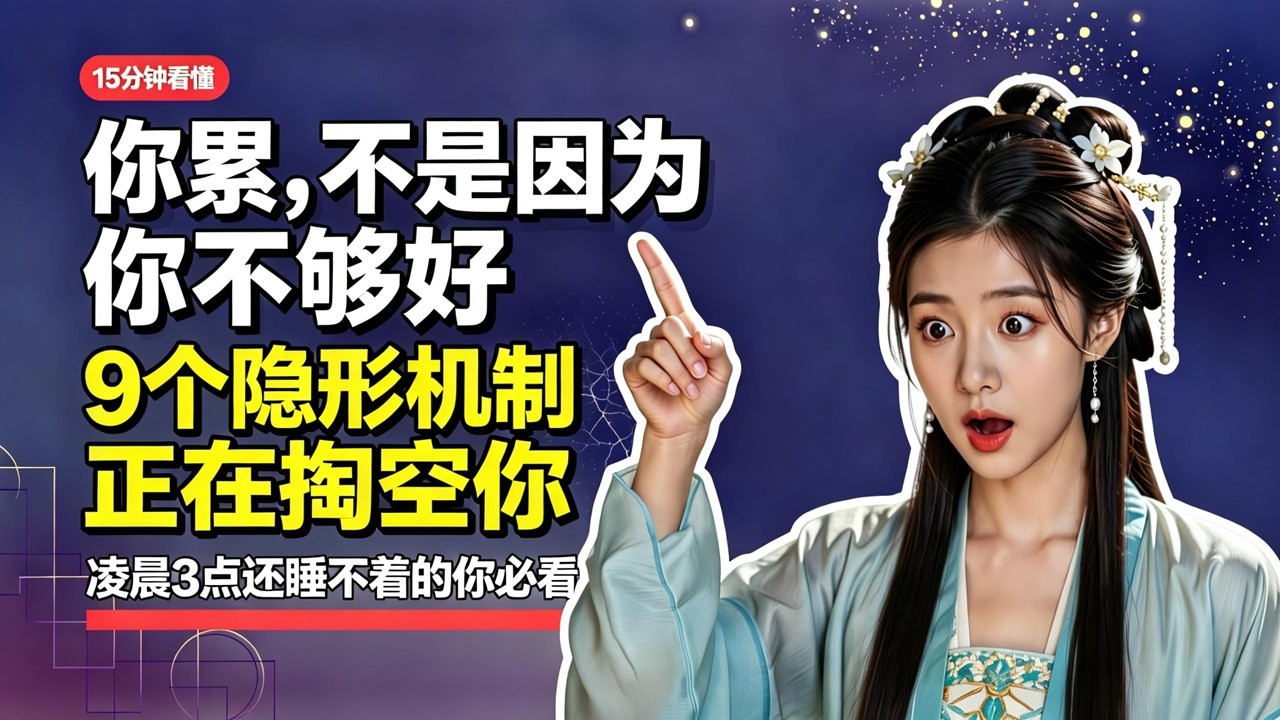 如果你也活得很累，这可能不是你的问题