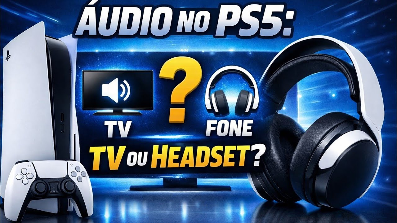 Como Configurar Headset no seu PS5?
