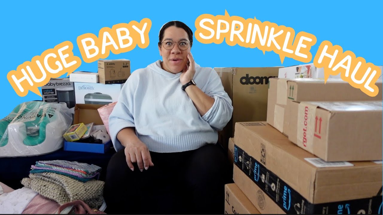 HUGE Baby Sprinkle Haul! #babynumber3