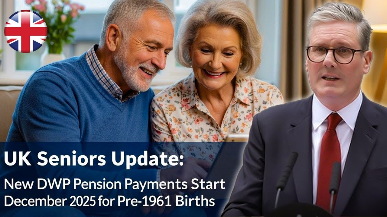 December 2025 Pension Boost: New DWP Payments for Seniors Born Before 1961