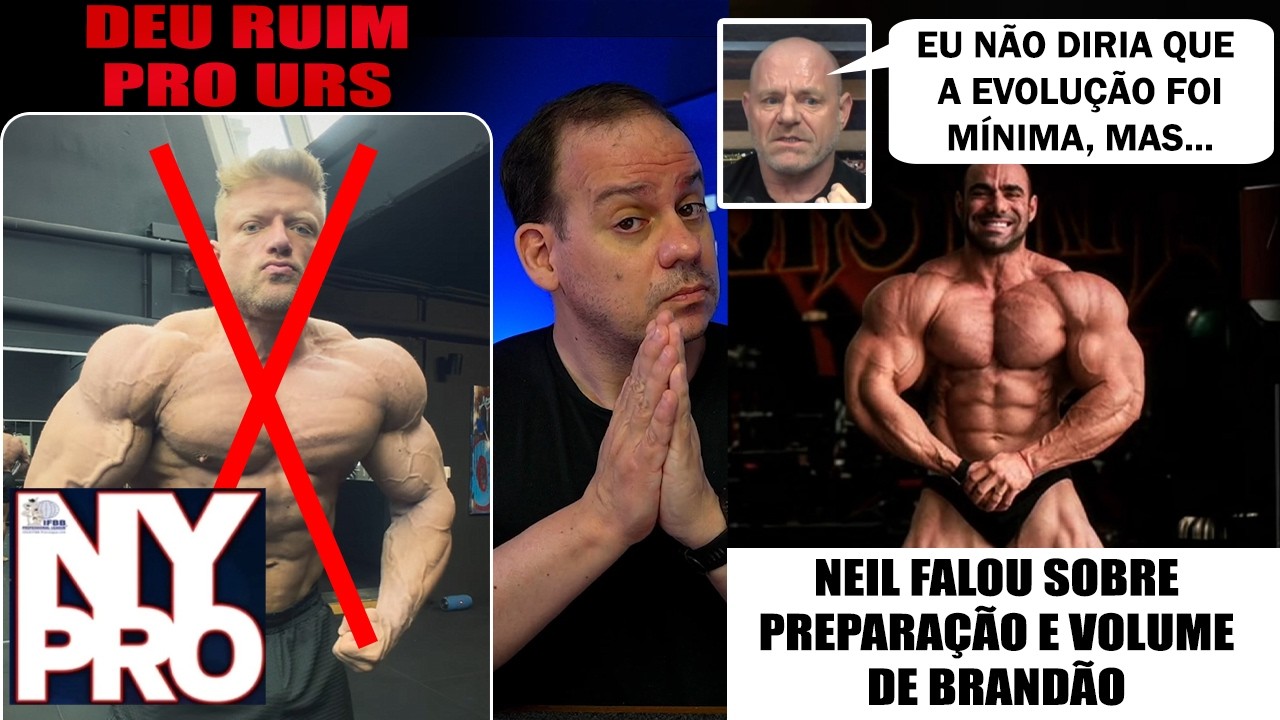 Neil Hill mandou a real sobre evolução de Brandão + Urs com problemas + Vissers avalia Mike