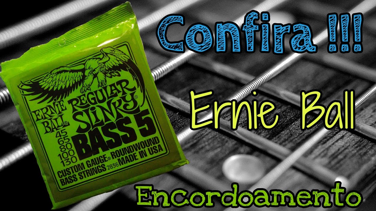 Review cordas Ernie Ball 0.45