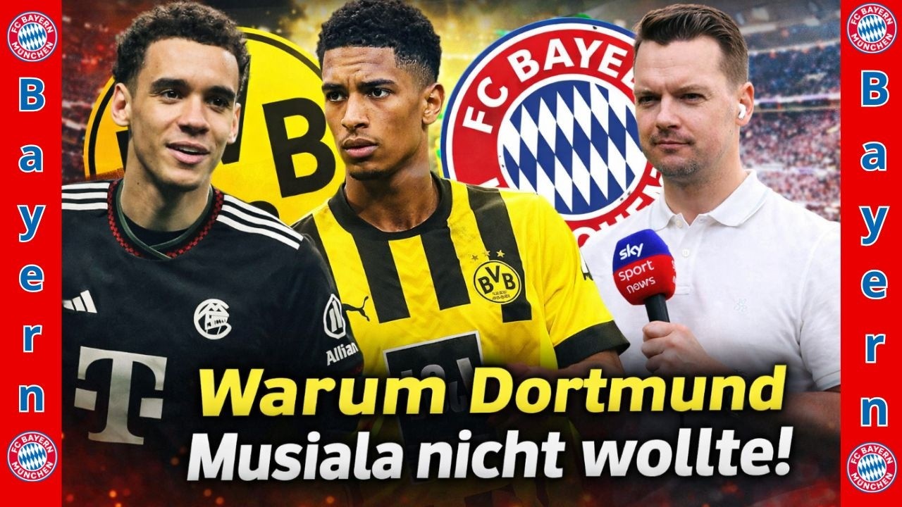 💥Dortmunds größter Fehler  Warum der BVB Jamal Musiala ziehen ließ!