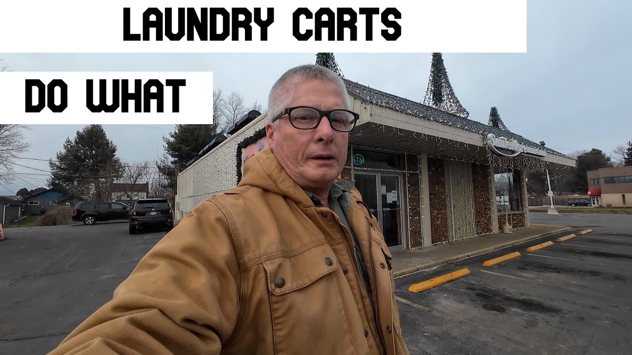 SMILE MORE LAUNDRY new Laundry carts have arrived time to get after it and put them together!!!