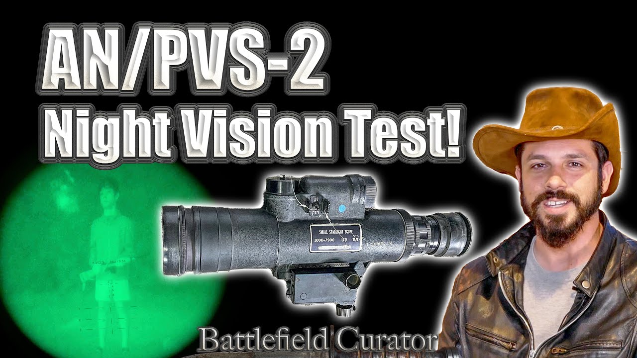 Vietnam War era Starlight Scope Night Test and Review