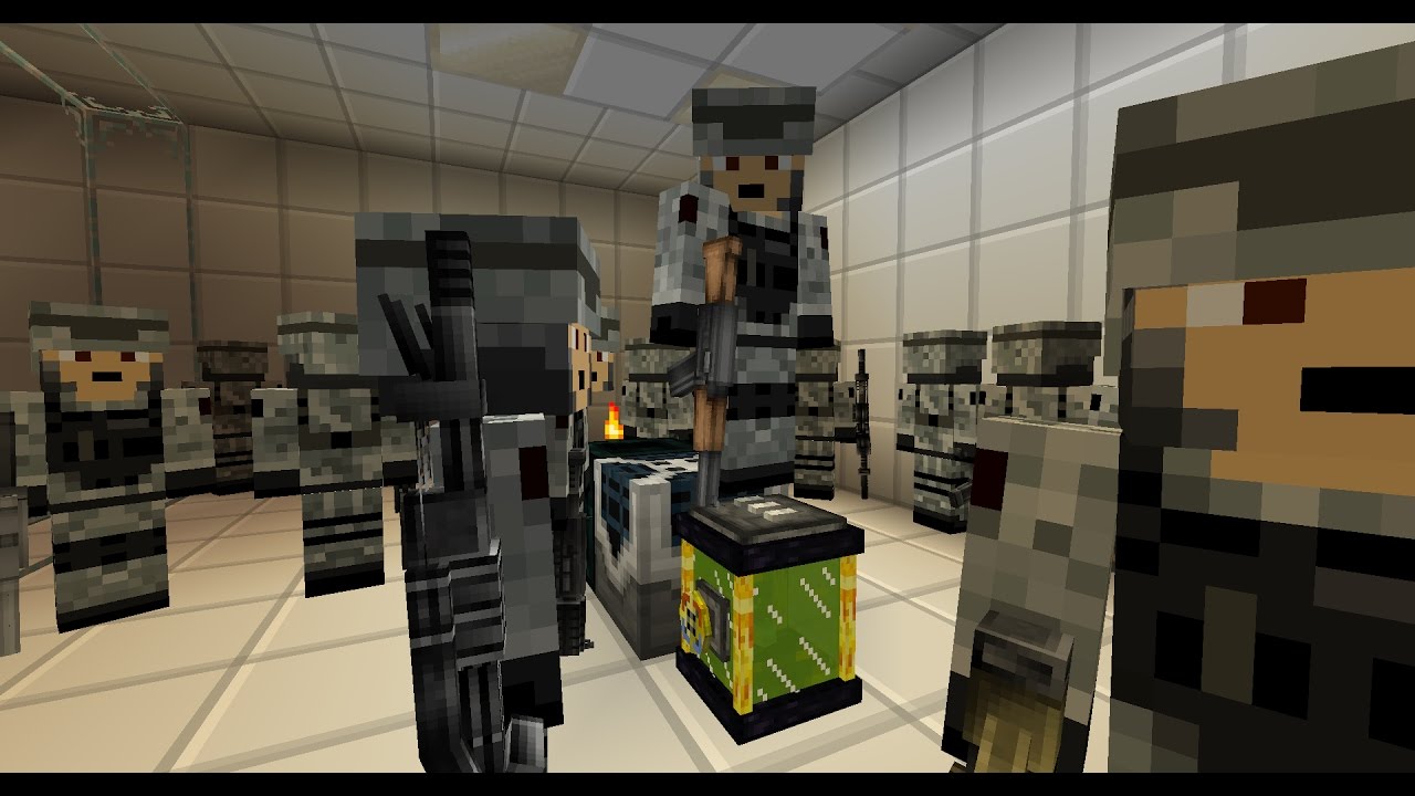 Let's Play Minecraft AVP [S3E95] Marine Distrubution