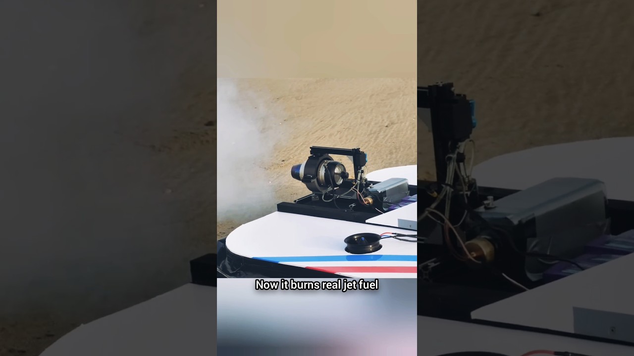 I Put a REAL Jet Engine on a Hovercraft… BIG Mistake 💀🔥
