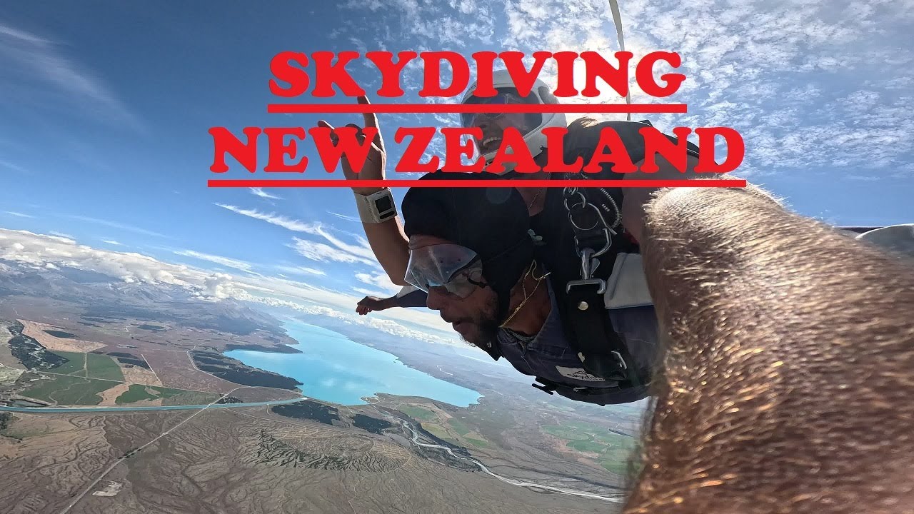 SKYDIVING in New Zealand