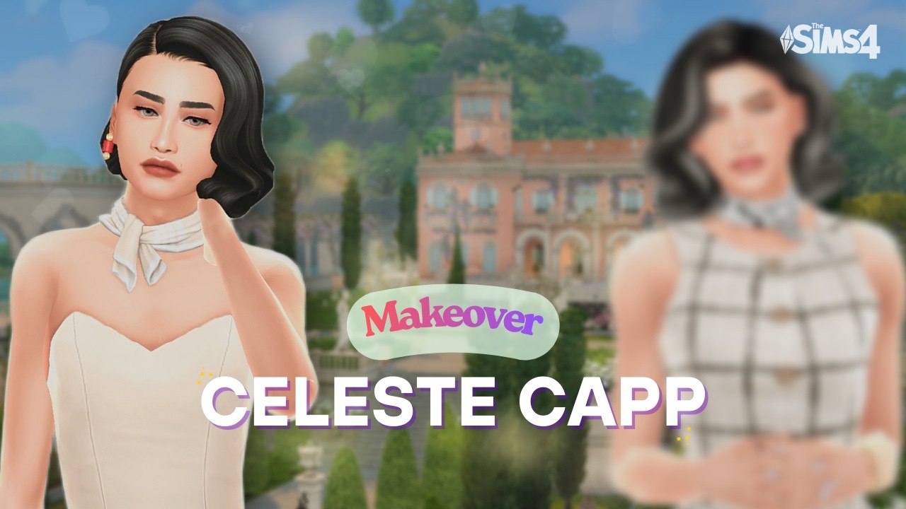 ELEGANT & CLASSY VIBES! :  Celeste Capp Townie Makeover 💄💅  | The Sims 4 Indonesia