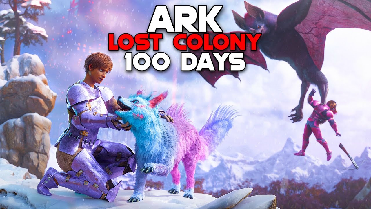 I Played 100 Days On Lost Colony With My WIFE!!