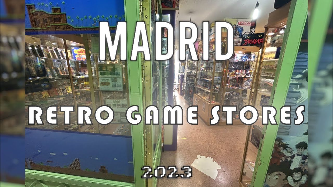 Retro Video Game Stores in Madrid - Virtual Tour