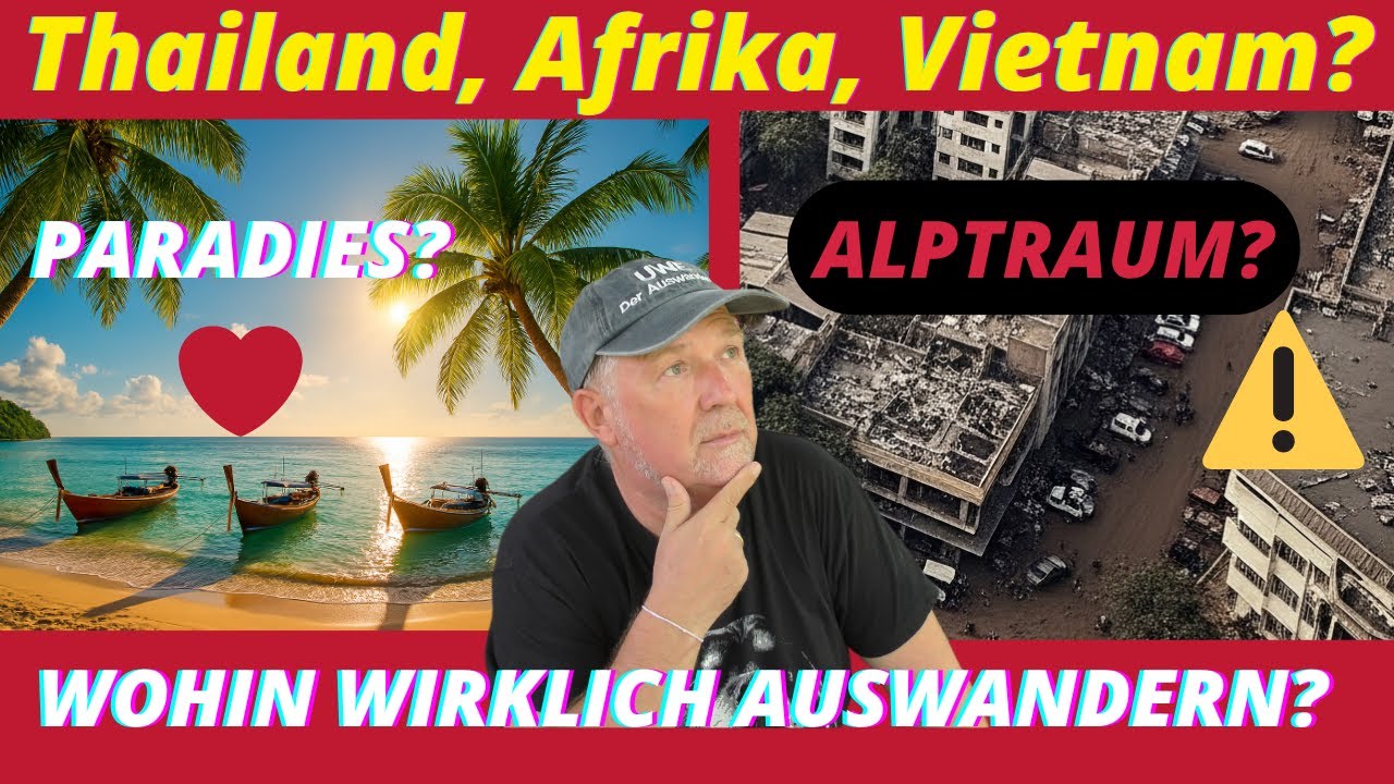 Warum ALLE nach Thailand auswandern – und nicht nach Afrika oder Vietnam, Kambodscha?