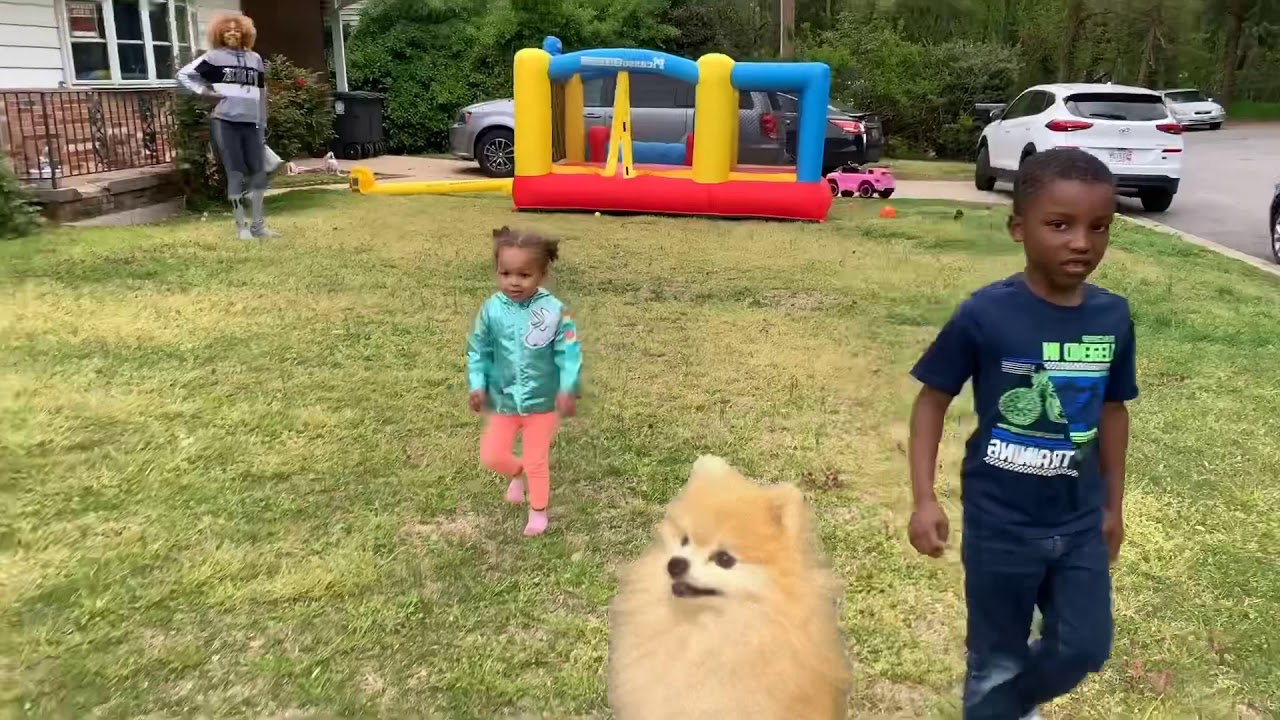 ChloeB Pretend Play -BFamily Adventures Outside