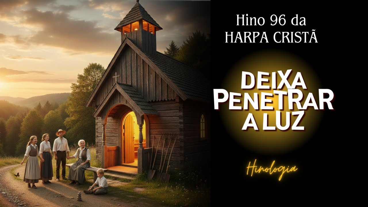 Deixa Penetrar a Luz | Hino 96 da Harpa Cristã ‪por Hinologia Adoração #gospelmusic #ia