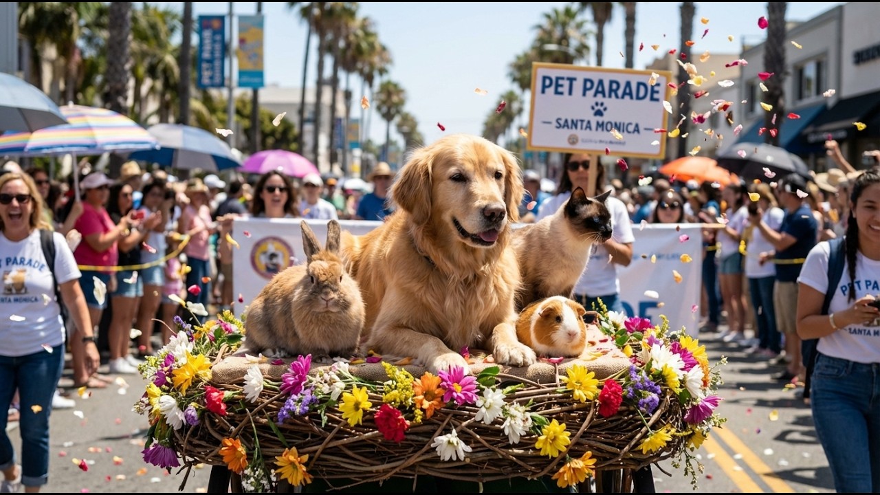 You Won't Believe This Pet Parade – Pasadena, California!