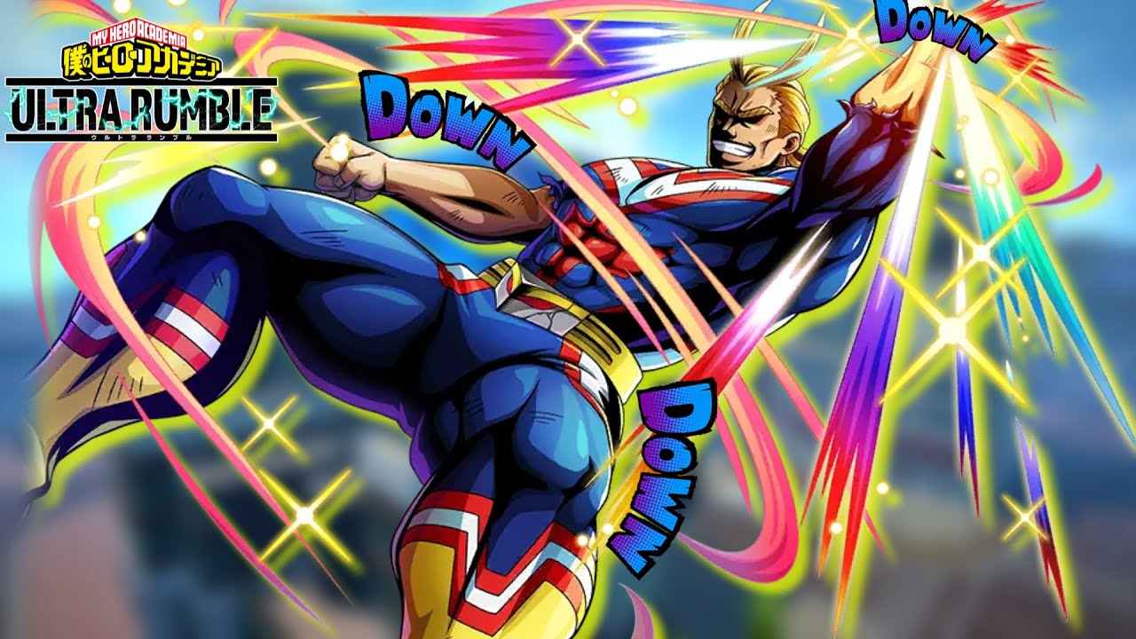 All Might Has FINALLY BEEN MADE LORE ACCURATE | My Hero Ultra Rumble