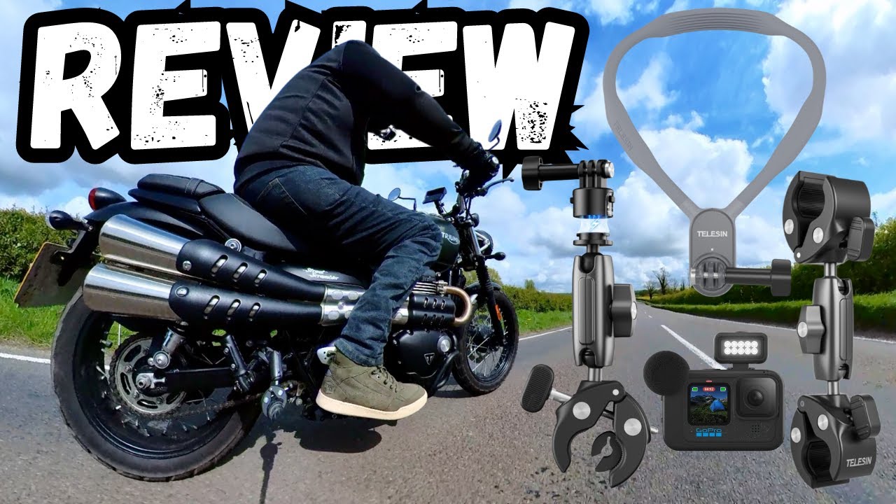 Лучшие крепления GoPro для вашего мотоцикла — обзор TELESIN