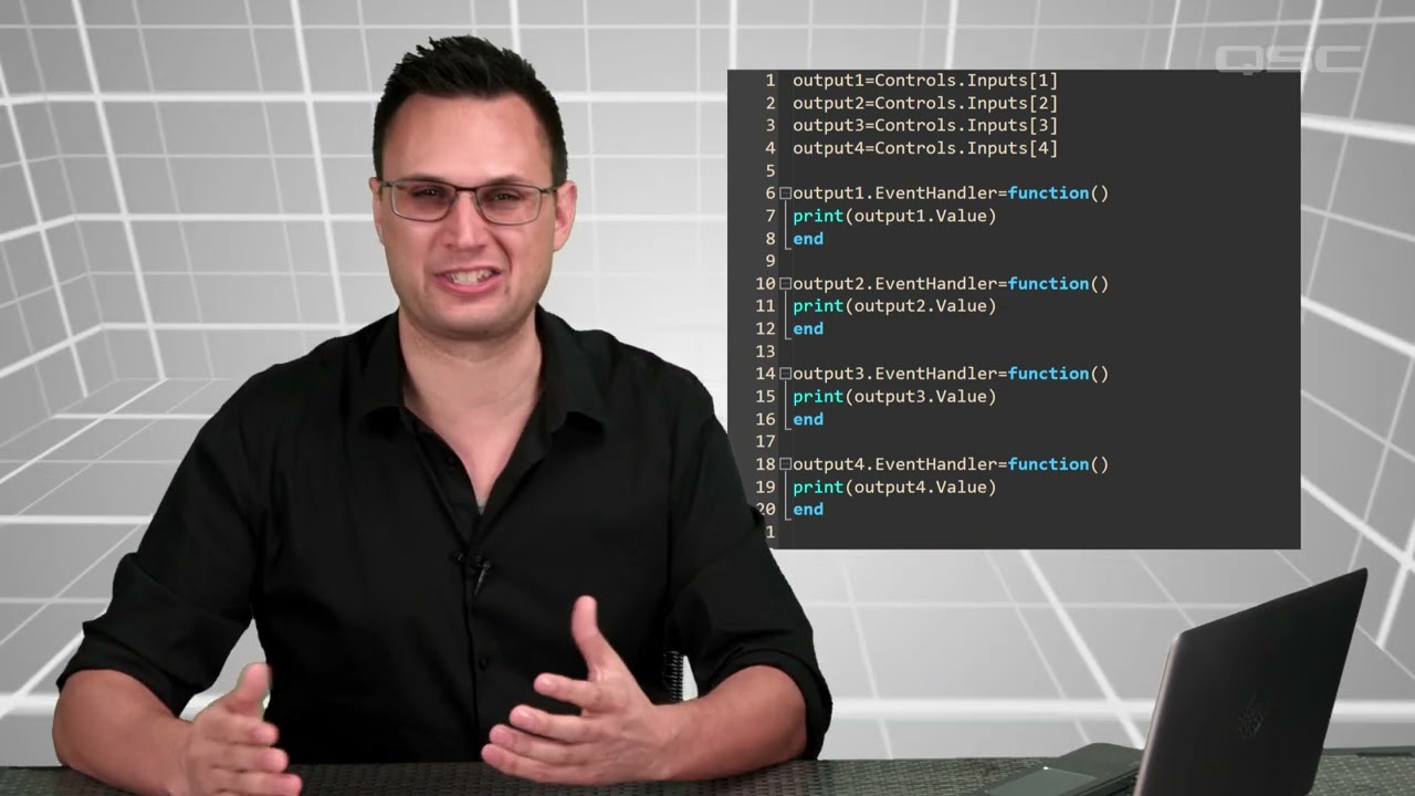 Q-SYS Training  |  Control 101 - Variables (EN)